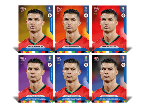 cartas de la eurocopa edicción especial de topps now