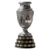 3 trofeo con los campeones de la copa américa
