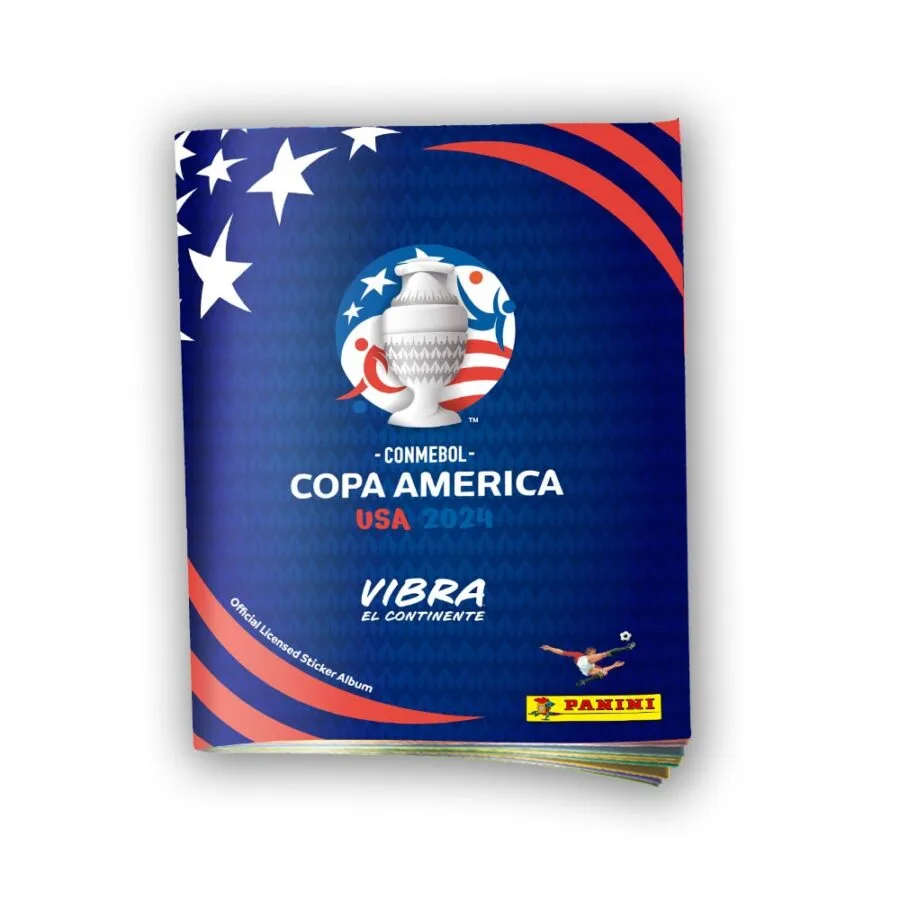 album-tapa-blanda Álbum panini copa america usa 24 tapa blanda
