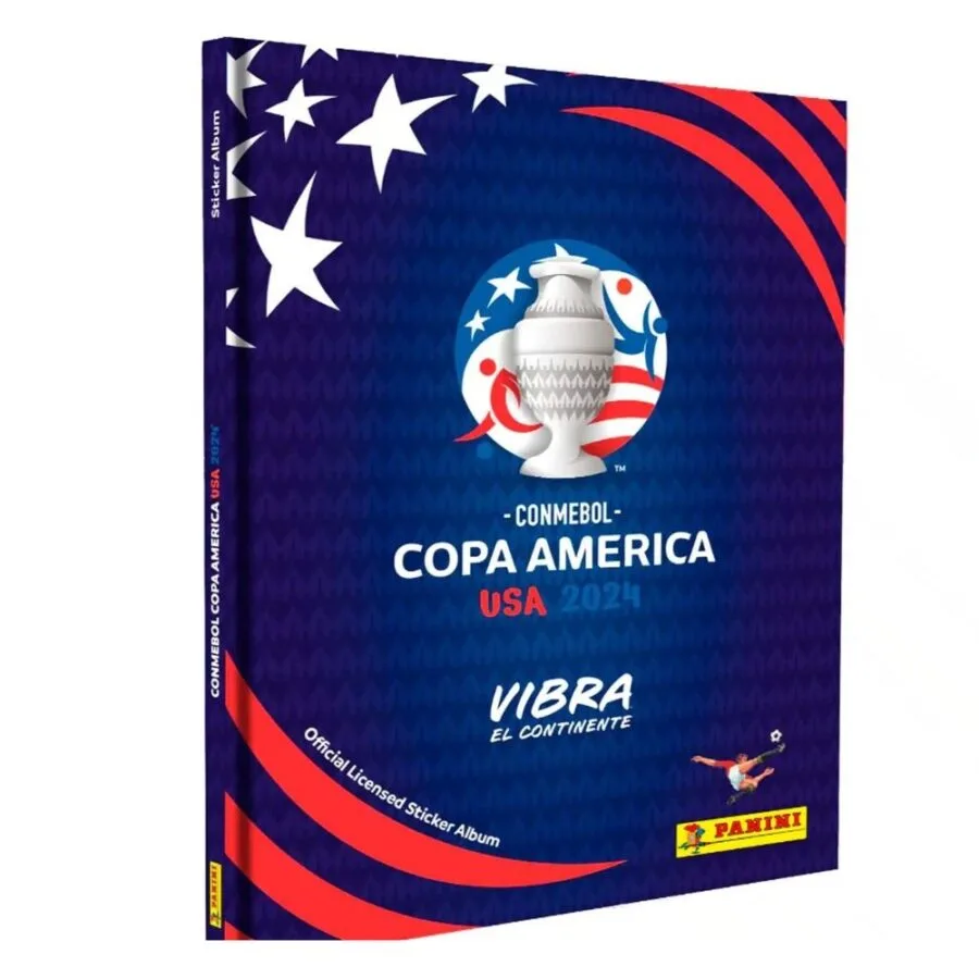 album-tapa-dura-azul Álbum panini copa america usa 24 tapa dura azul