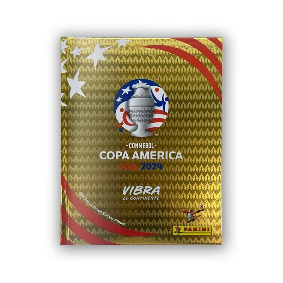album-tapa-dura-oro Álbum panini copa america usa 24 tapa oro