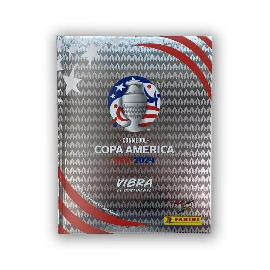 album_copa_america_tapa_dura_ Álbum panini copa america usa 24 tapa dura plata