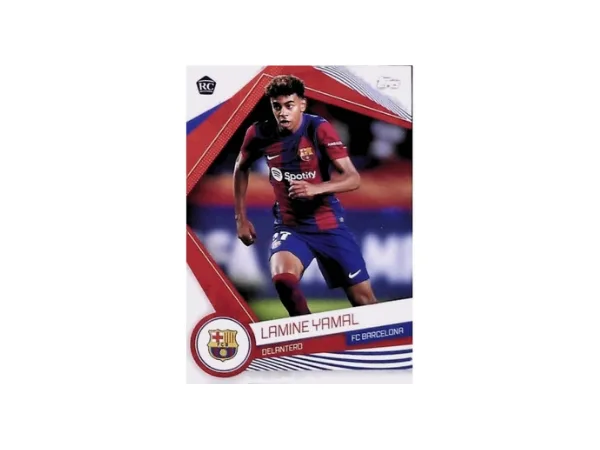 lamine-yamal-rockie-card tipos de coleccionista por novato o rockie card