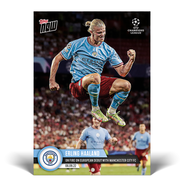 topps now un momento único, una carta exclusiva