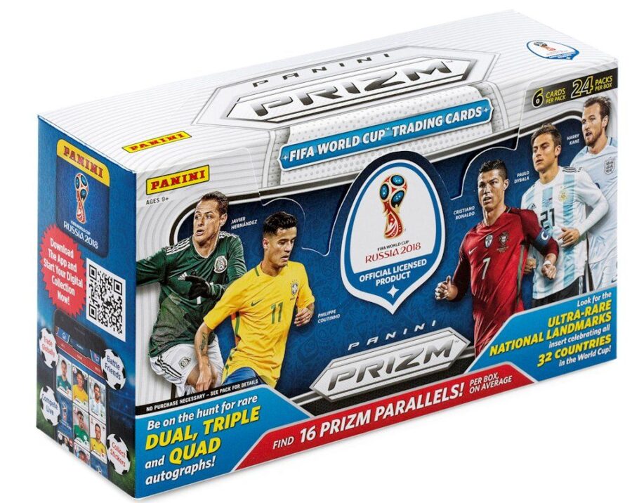 Caja de panini prizm rusia 2018