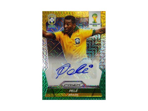 Carta Autografiada de Pele Panini Prizm Brasil 2014