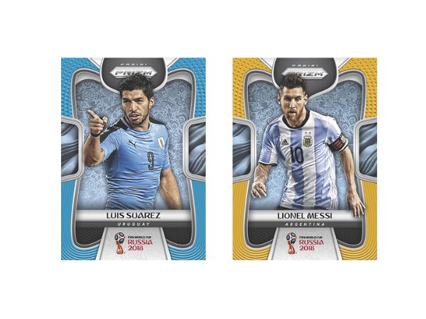 Inserciones de panini prizm rusia 2018