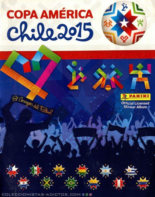 El álbum Copa América 2015 Chile