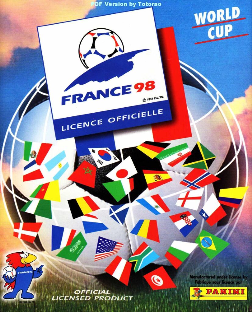 Álbum Francia 98 Panini 