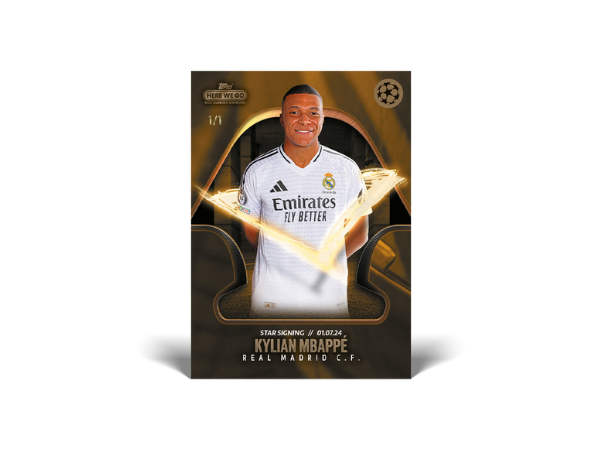 Kyñiam Mbappé Star Signings con el Real Madrid