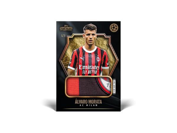 Alvaro Morata First Sgirt Relic Topps Here We Go