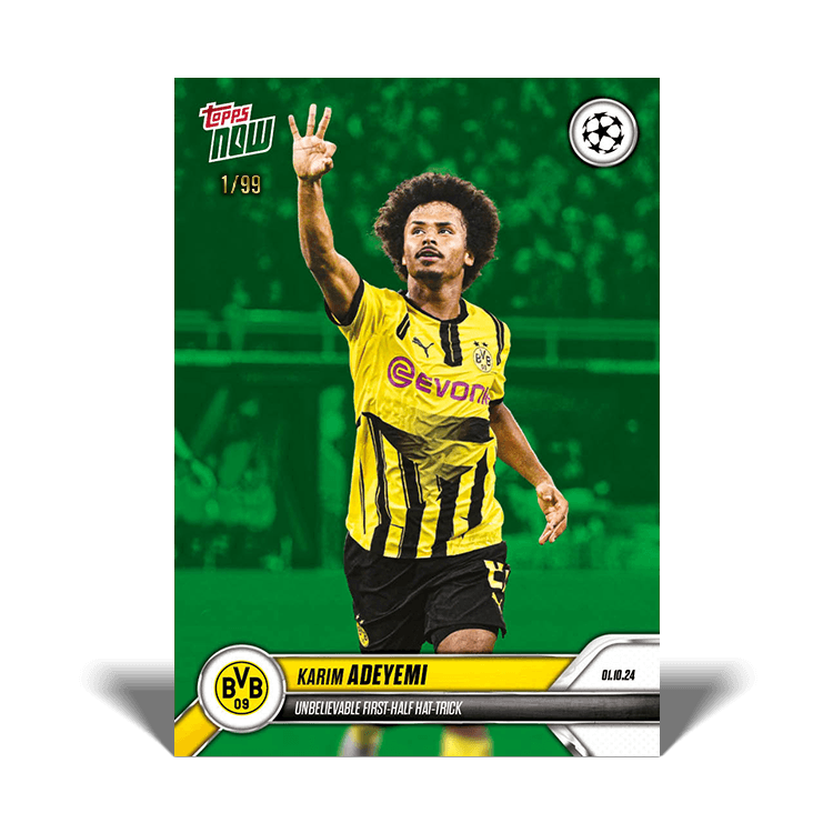 018 -Karim Adeyemi - Increíble hat-trick en la primera mitad - Green