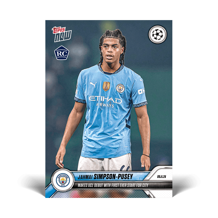 042 Jahmai Simpson-Pusey debuta en la UEFA Champions League como titular por primera vez con el City Jahmai Simpson Pusey debuta en con la carta Champions League como titular por primera vez con el City