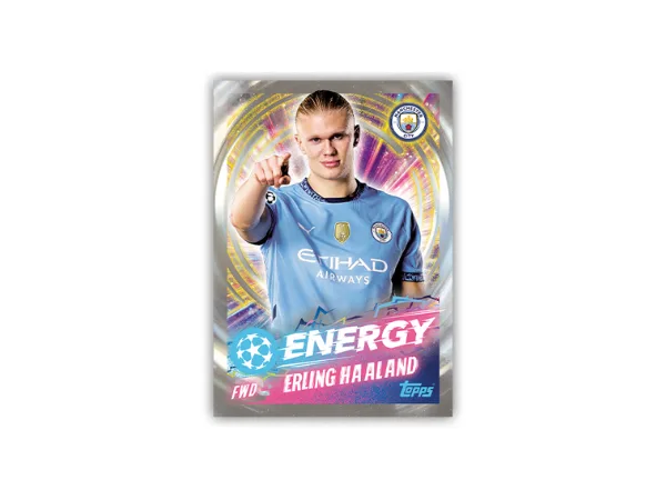 Figurita Energy Erling Haaland Figurita Energy Erling Haaland del álbum champions league