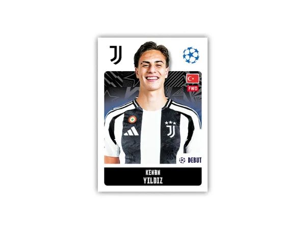 Figurita Debut Ken Vildiz Champions League 2024 Figurita Debut Ken Vildiz Champions League 2024