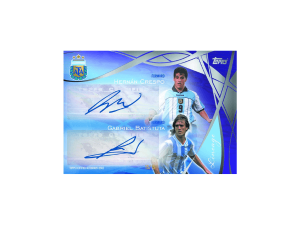 Autógrafos dobles Topps Lineage Argentina Autógrafos dobles Argentina
