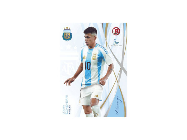 Claudio Echeverri Topps Lineage Argentina