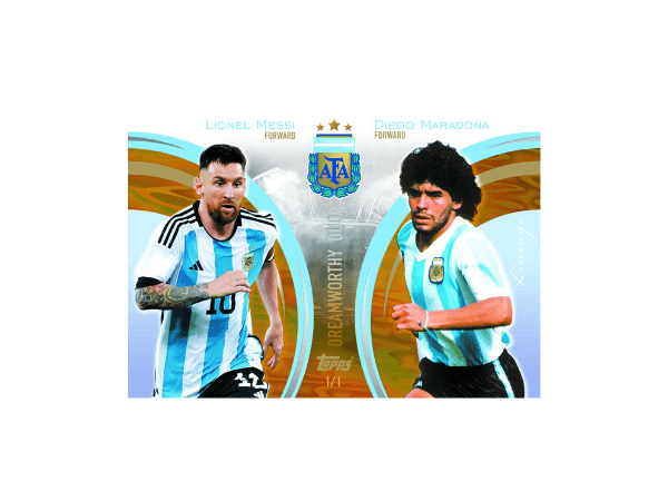 DreamWorthy Topps Lineage Argentina Carta DreamWorthy Topps Lineage Argentina