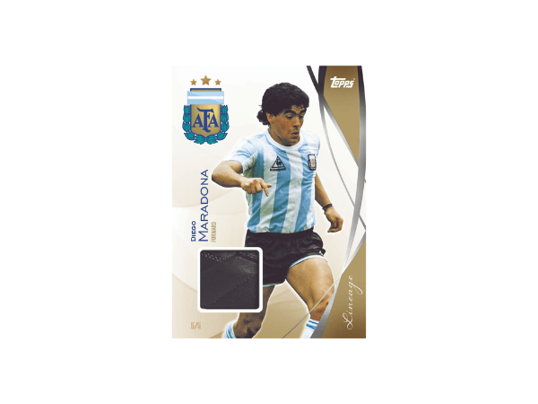 Maradona Topps Lineage Argentina Maradona Topps Lineage Argentina