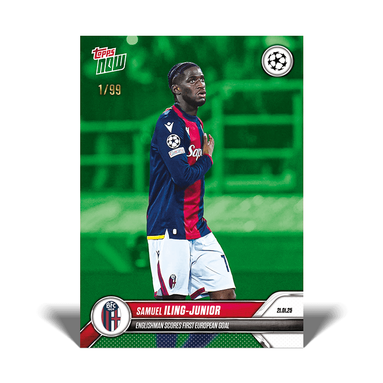 077 Samuel Iling-Junior, el inglés que marca su primer gol europeo Green Carta Samuel Iling
