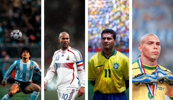 jugadores de fútbol de los 90