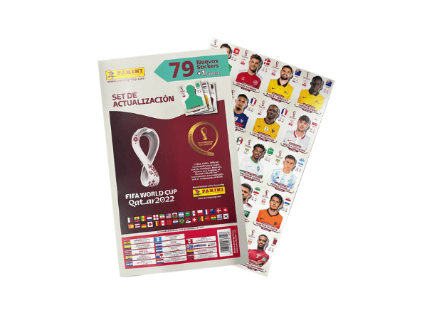 Set de Figurita actualizada para el Álbum Qatar 2022 Set de Figurita actualizada para el Álbum Qatar 2022