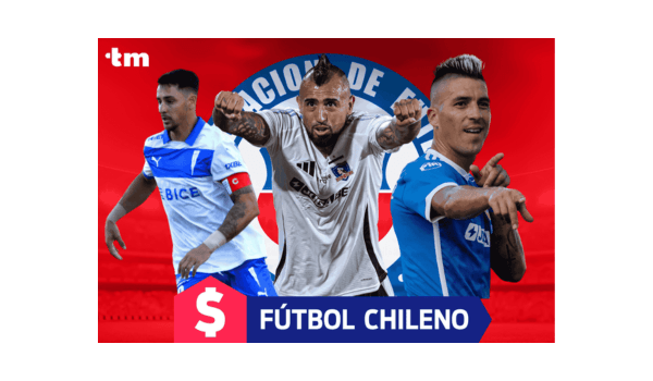 Imagen de los jugadores con los mejores sueldos del fútbol chileno