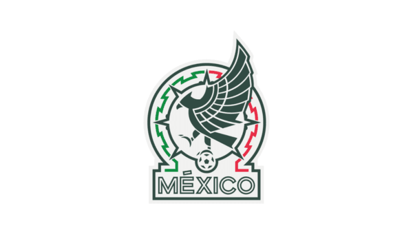 Escudo de Fútbol de la selección para los jugadores de México