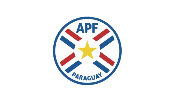 Escudo de la selección para los jugadores de Paraguay