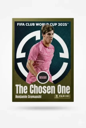 Benjamin Cremaschi The Chosen One #60 – Figuritas Mundial Clubes 2025 - Panini