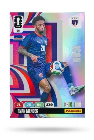 Ryan Mendes Cabo Verde Icon #96 - Mundial Fútbol 2026 - Panini