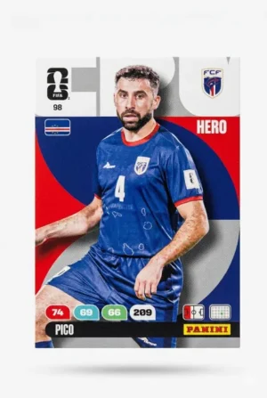 Pico Cabo Verde Base #98 - Mundial Fútbol 2026 - Panini