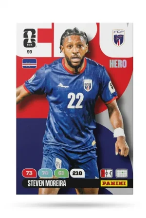 Steven Moreira Cabo Verde Base #99 - Mundial Fútbol 2026 - Panini
