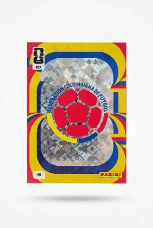 Escudo Colombia Base #107 - Mundial Fútbol 2026 - Panini