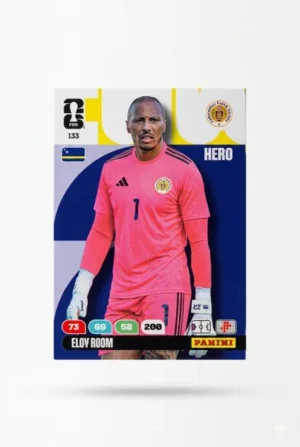 Eloy Room Curazao Base #133 - Mundial Fútbol 2026 - Panini