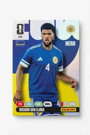 Roshon Van Eljma Curazao Base #135 - Mundial Fútbol 2026 - Panini