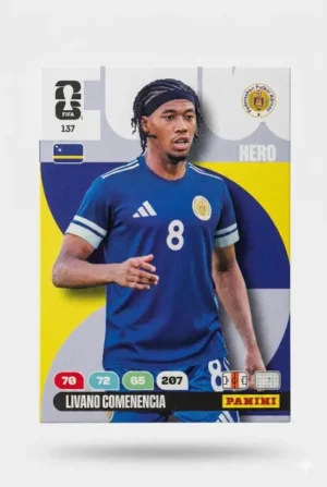 Livano Comenencia Curazao Base #137 - Mundial Fútbol 2026 - Panini