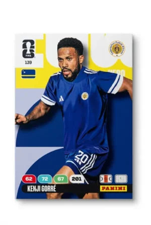 Kenji Gorre Curazao Base #139 - Mundial Fútbol 2026 - Panini