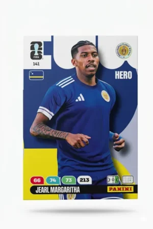 Jearl Margaritha Curazao Base #141 - Mundial Fútbol 2026 - Panini