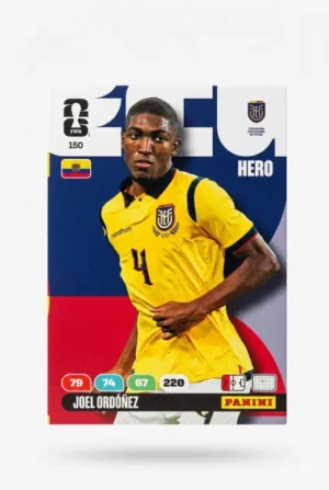 Joel Ordóñez Ecuador Base #150 - Mundial Fútbol 2026 - Panini