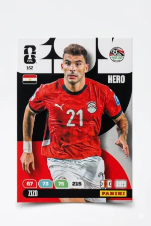 Zizo Egipto Base #162 - Mundial Fútbol 2026 - Panini