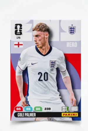 Cole Palmer Inglaterra Base #176 - Mundial Fútbol 2026 - Panini