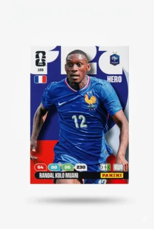 Randal Kolo Muani Francia Base #189 - Mundial Fútbol 2026 - Panini