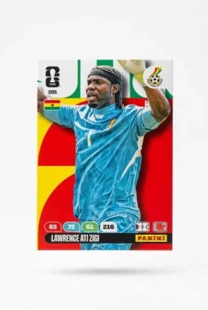 Lawrence Ati Zigi Ghana Base #205 - Mundial Fútbol 2026 - Panini