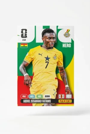 Abdul Issahaku Fatawu Ghana Base #210 - Mundial Fútbol 2026 - Panini