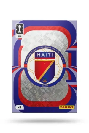 Escudo Haití Base #215 - Mundial Fútbol 2026 - Panini