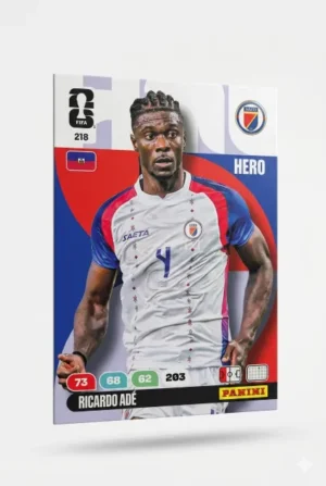 Ricardo Ade Haití Base #218 - Mundial Fútbol 2026 - Panini