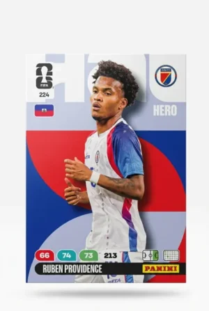 Ruben Providence Haití Base #224 - Mundial Fútbol 2026 - Panini