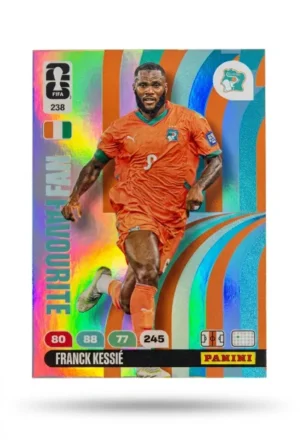 Franck Kessie Costa de Marfil Fan Favourite #238 - Mundial Fútbol 2026 - Panini