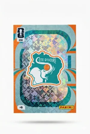 Escudo Costa de Marfil Base #239 - Mundial Fútbol 2026 - Panini